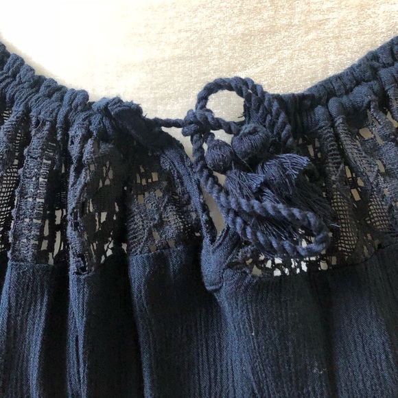 Hollister, Crop Top, dark blue, Size XS - Picture 3 of 6